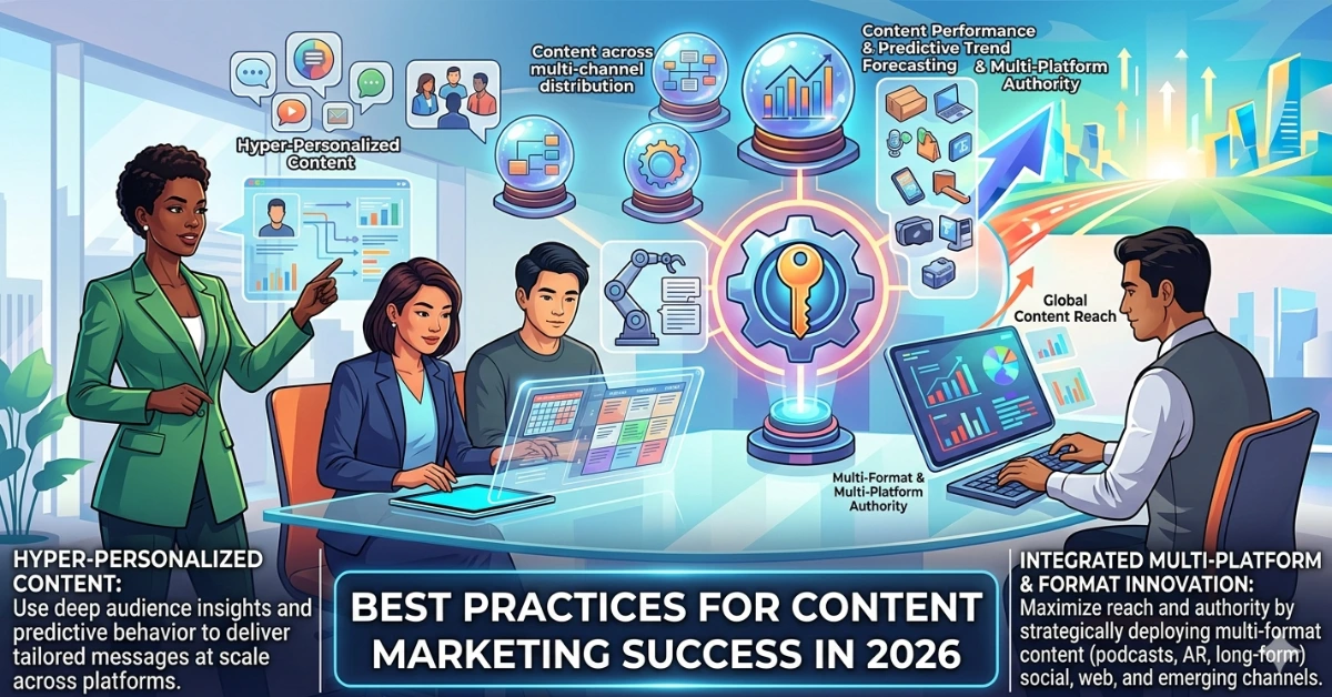 Best Practices for Content Marketing Success in 2026