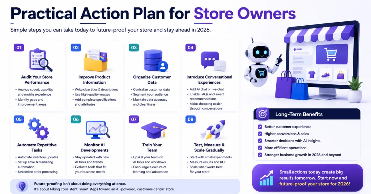 Practical AI action plan for store owners