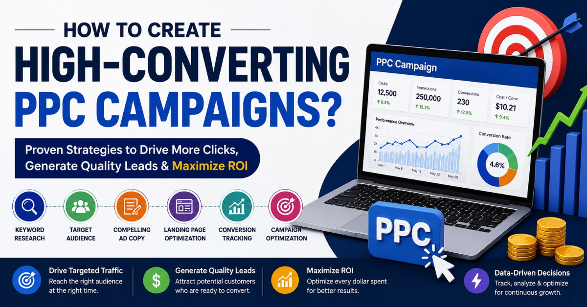 Read more about the article How to Create High-Converting PPC Campaigns