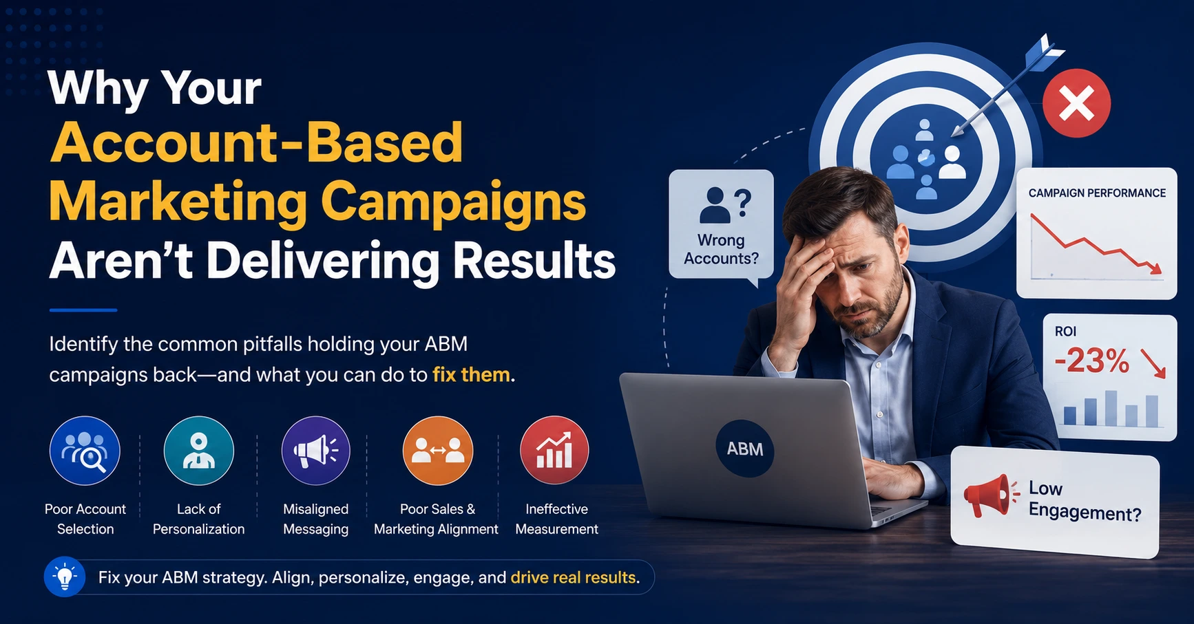 Read more about the article Why Your Account-Based Marketing Campaigns Aren’t Delivering Results