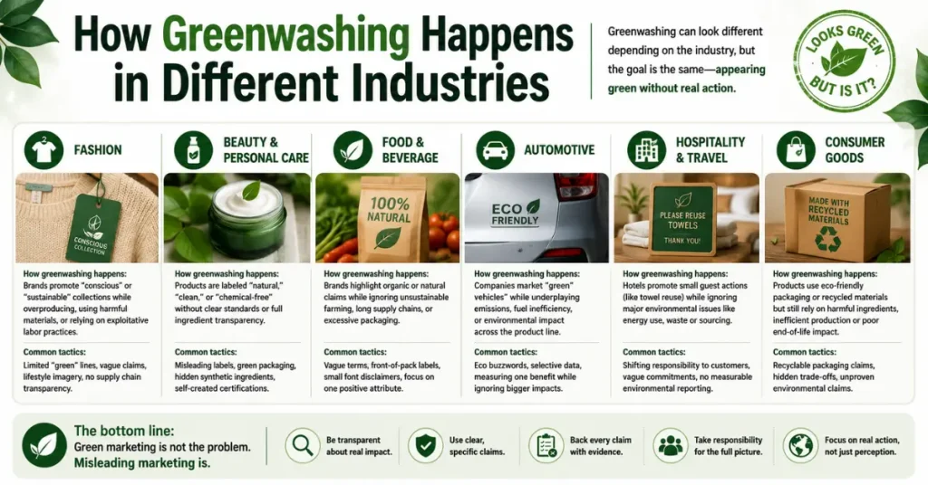 how greenwashing happens