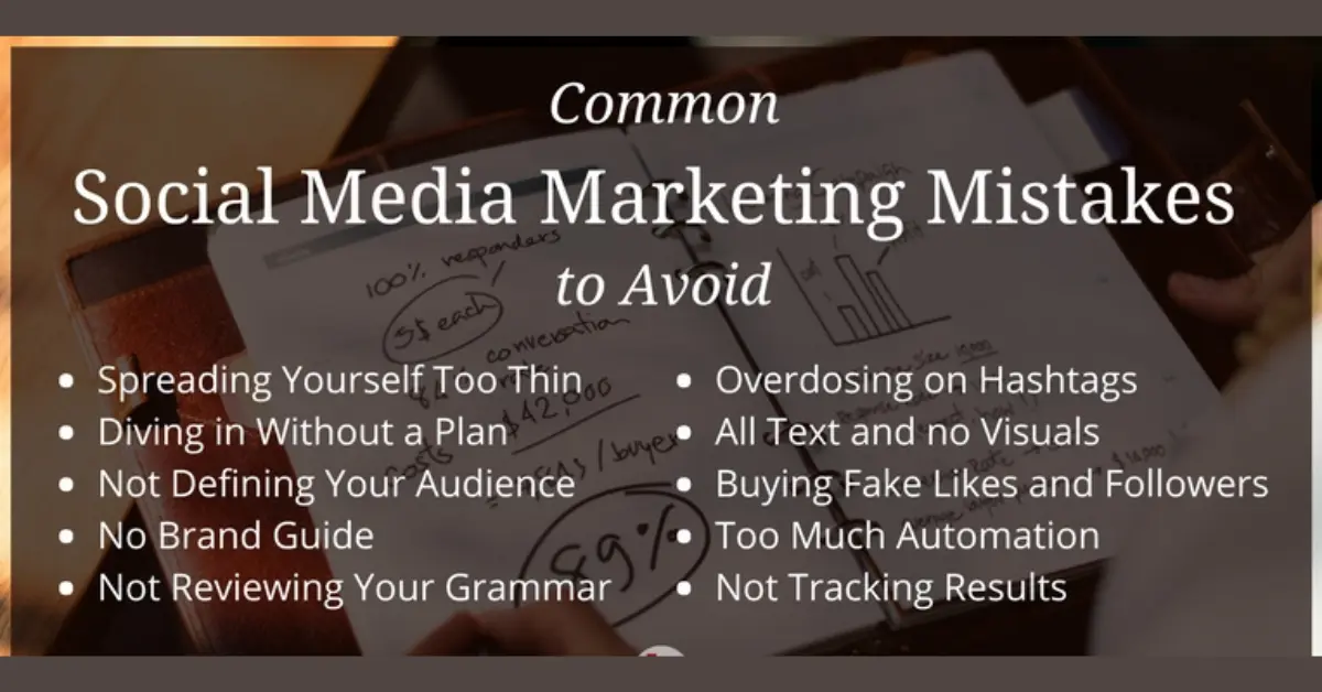 social marketing mistakes